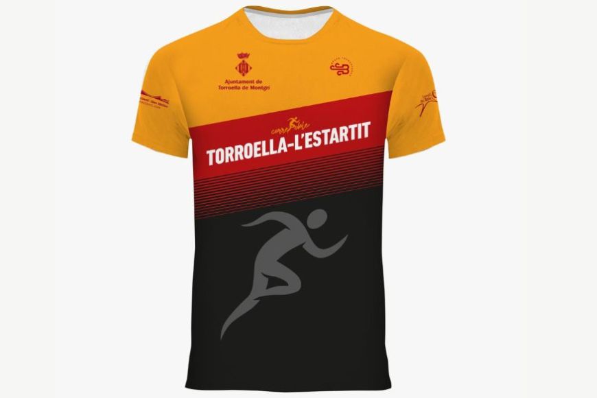 Samarreta del correpoble de l'equip de Torroella de Montgrí i l'Estartit Samarreta del correpoble de l'equip de Torroella de Montgrí i l'Estartit