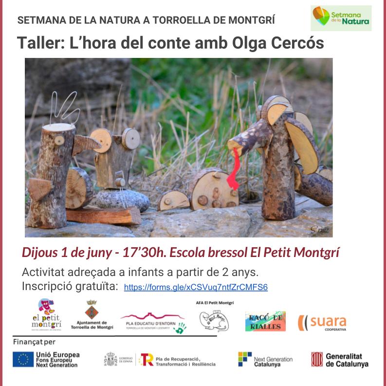 L'hora del conte amb Olga Cercós