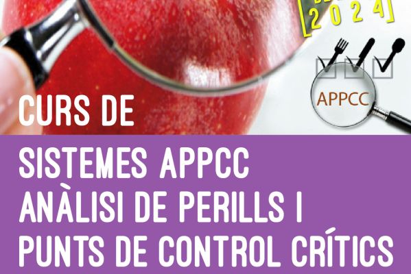 Cartell Curs APPCC (Anàlisis, perills, punts control critic)