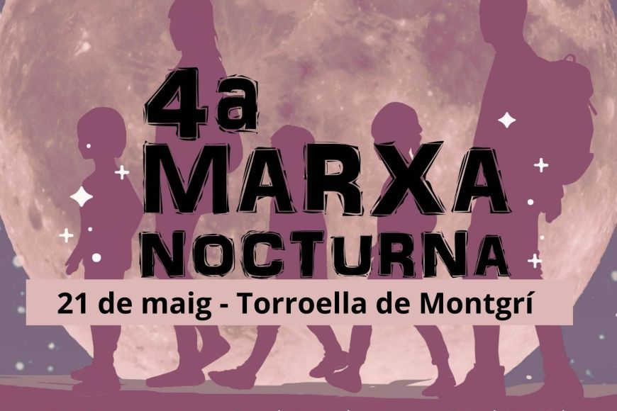Cartell de la marxa nocturna Cartell de la marxa nocturna