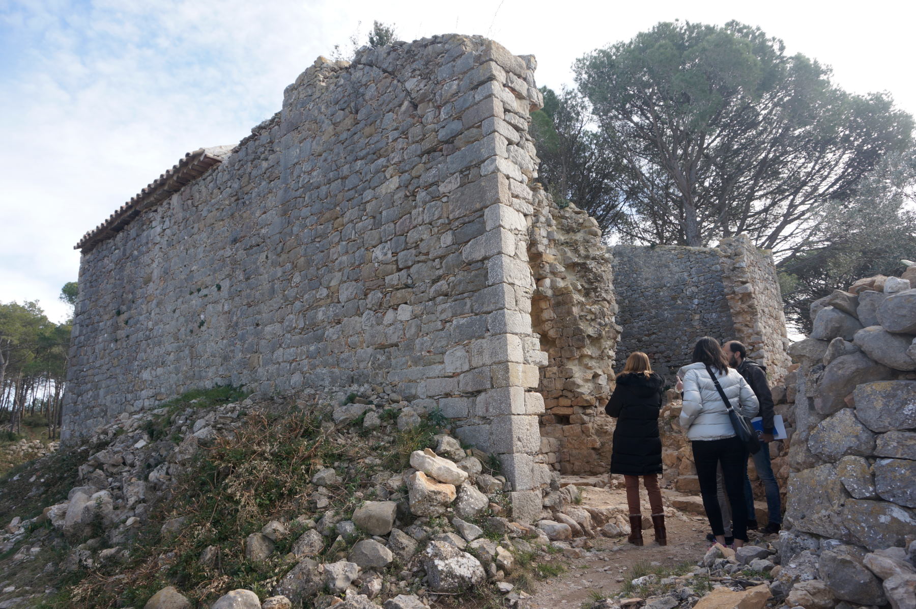 Restauració de Santa Maria del Palau | © Museu de la Mediterrània