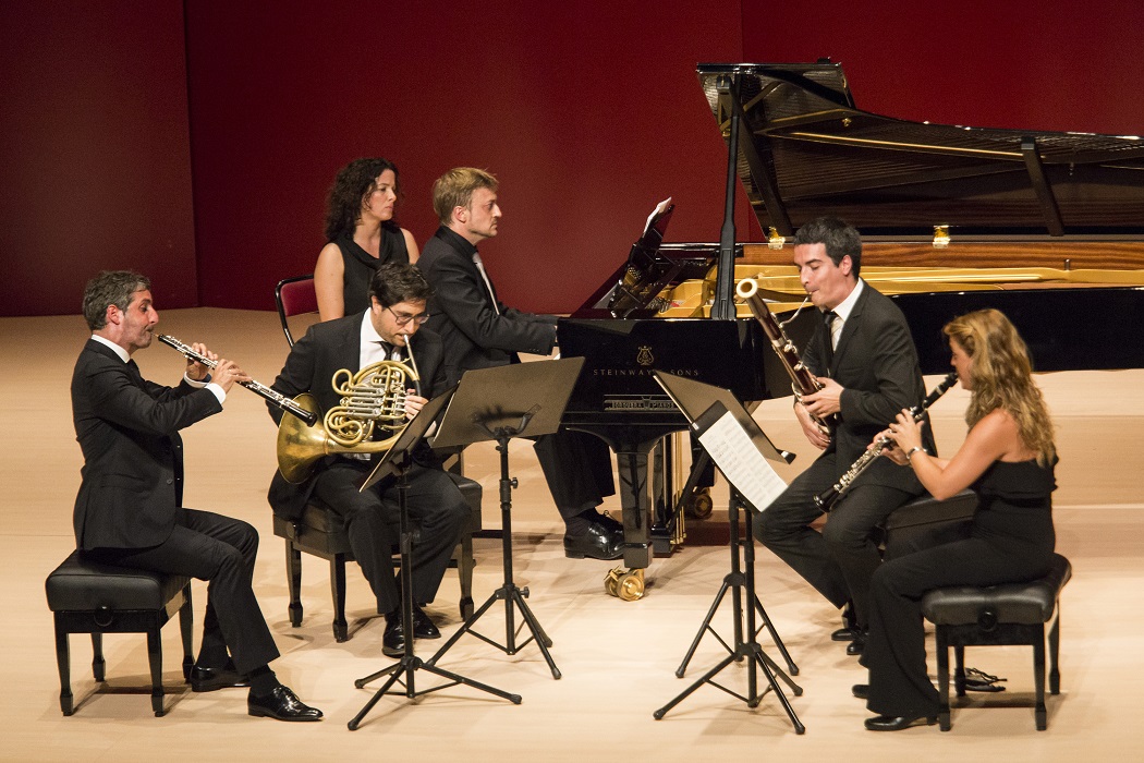 Lucerne Festival Winds amb Enrique Bagaría | © Festival de Torroella / Martí Artalejo
