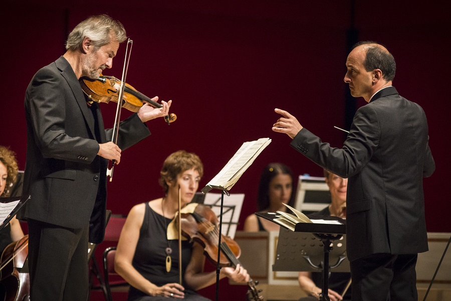 Giuliano Carmignola i Massimo Spadano. | © FESTIVAL DE TORROELLA / MARTÍ ARTALEJO