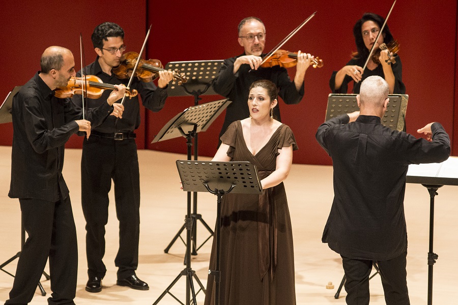 Cappella Neapolitana Antonio Florio amb Valentina Varriale. | © FESTIVAL DE TORROELLA / MARTÍ ARTALEJO