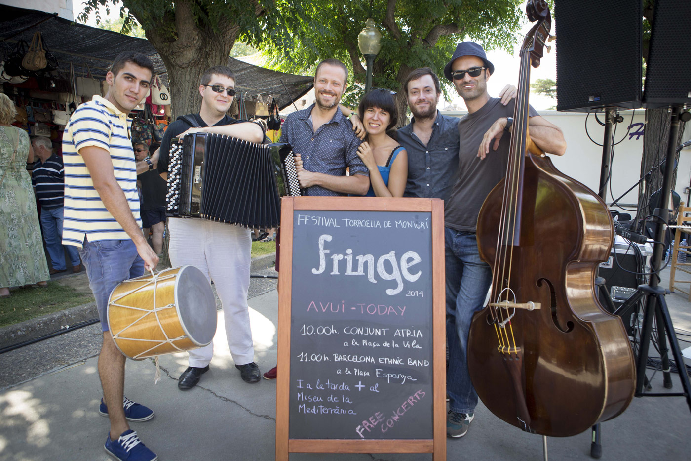 Barcelona Ethnic Band. | © Martí Artalejo
