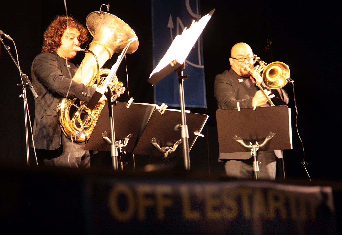 El Botifarra i Spanish Brass | © Anna Carlota / FESTIVAL DE TORROELLA