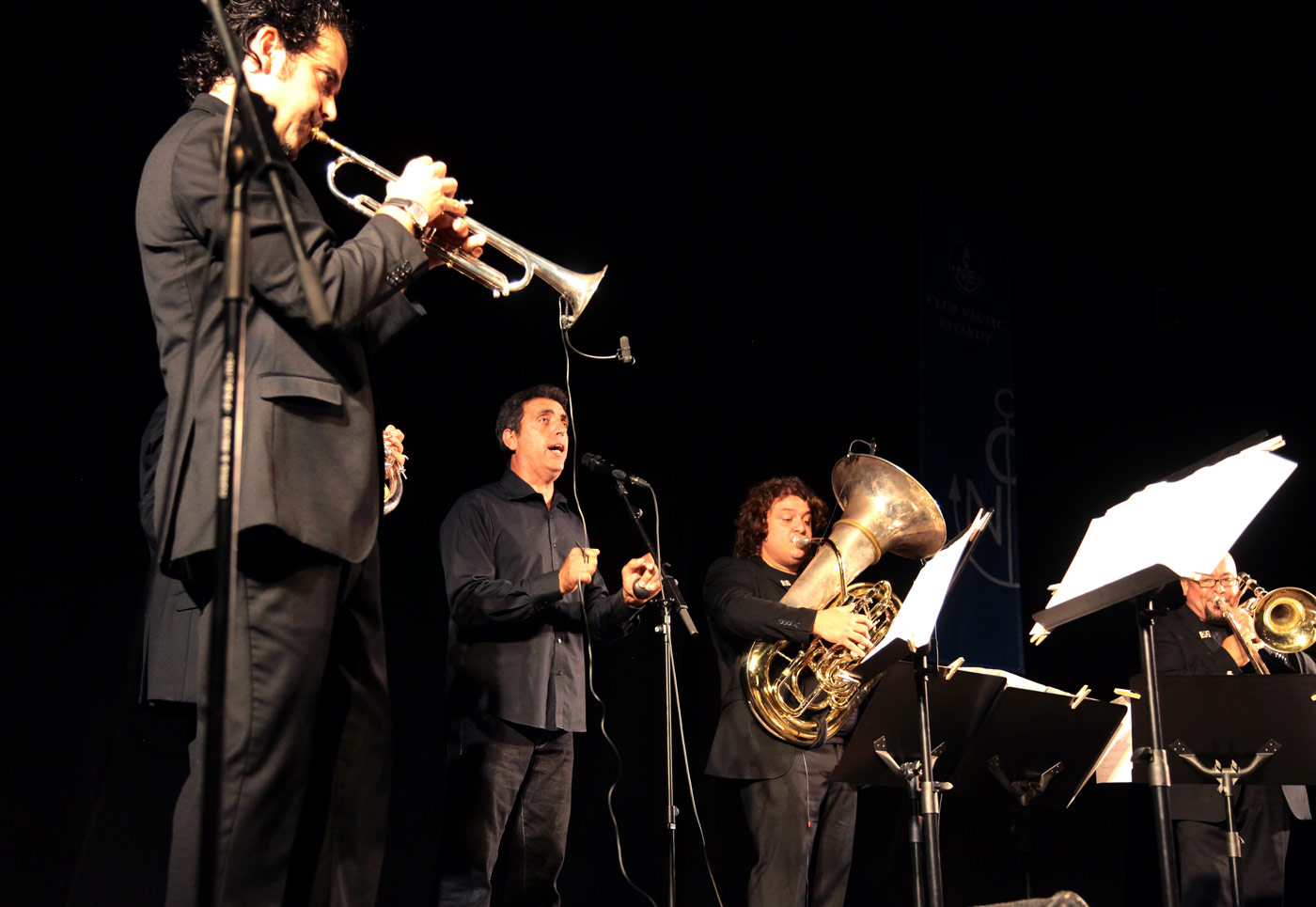 El Botifarra i Spanish Brass | © Anna Carlota / FESTIVAL DE TORROELLA