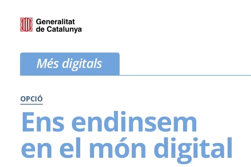 Curs digital EMA Curs ens endinsem en el món digital, organitzat per l'Escola Municipal d'Adults