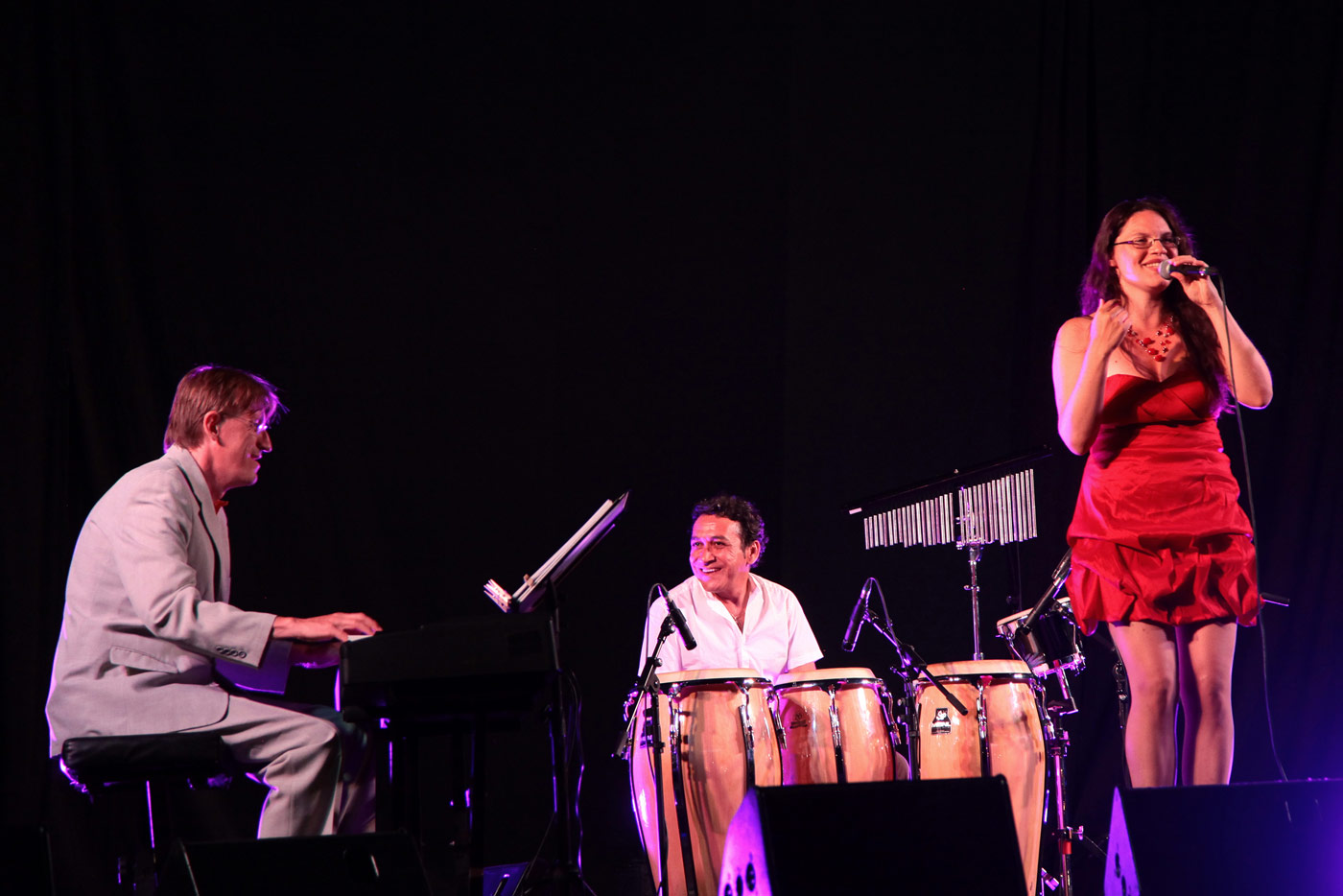 Latin Roots - Patricia Moreno, Ismael Barrios, Geri Schuller i Arnoldo Moreno | © Anna Carlota / FESTIVAL DE TORROELLA