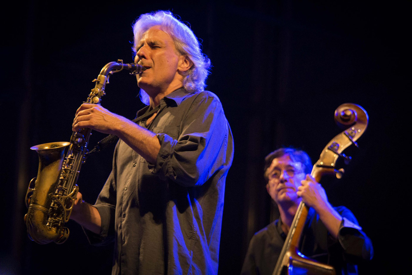 Perico Sambeat i Javier Colina