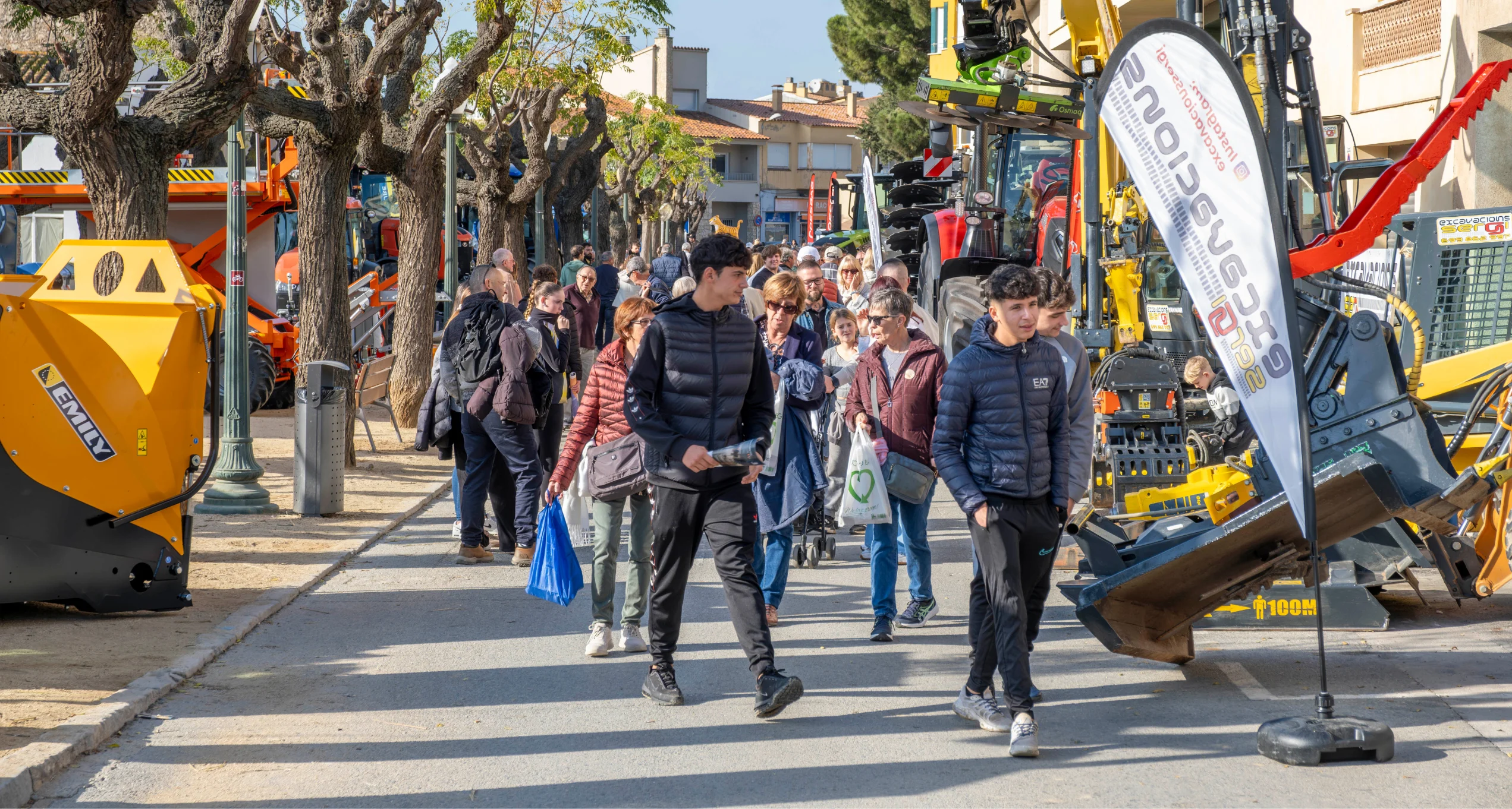 Exhibició de maquinària agrícola a la Fira de Sant Andreu  | © Ajuntament de Torroella de Montgrí