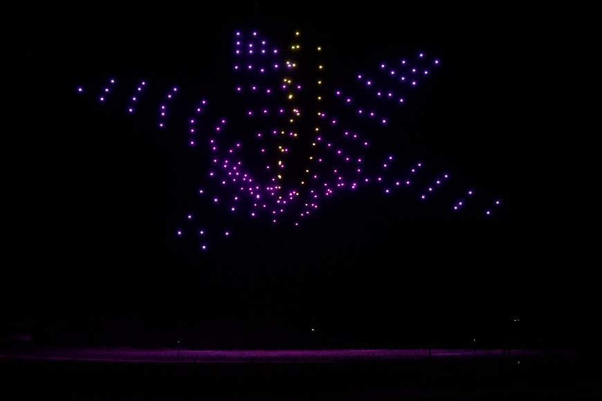 Flock Drone Art Flock Drone Art