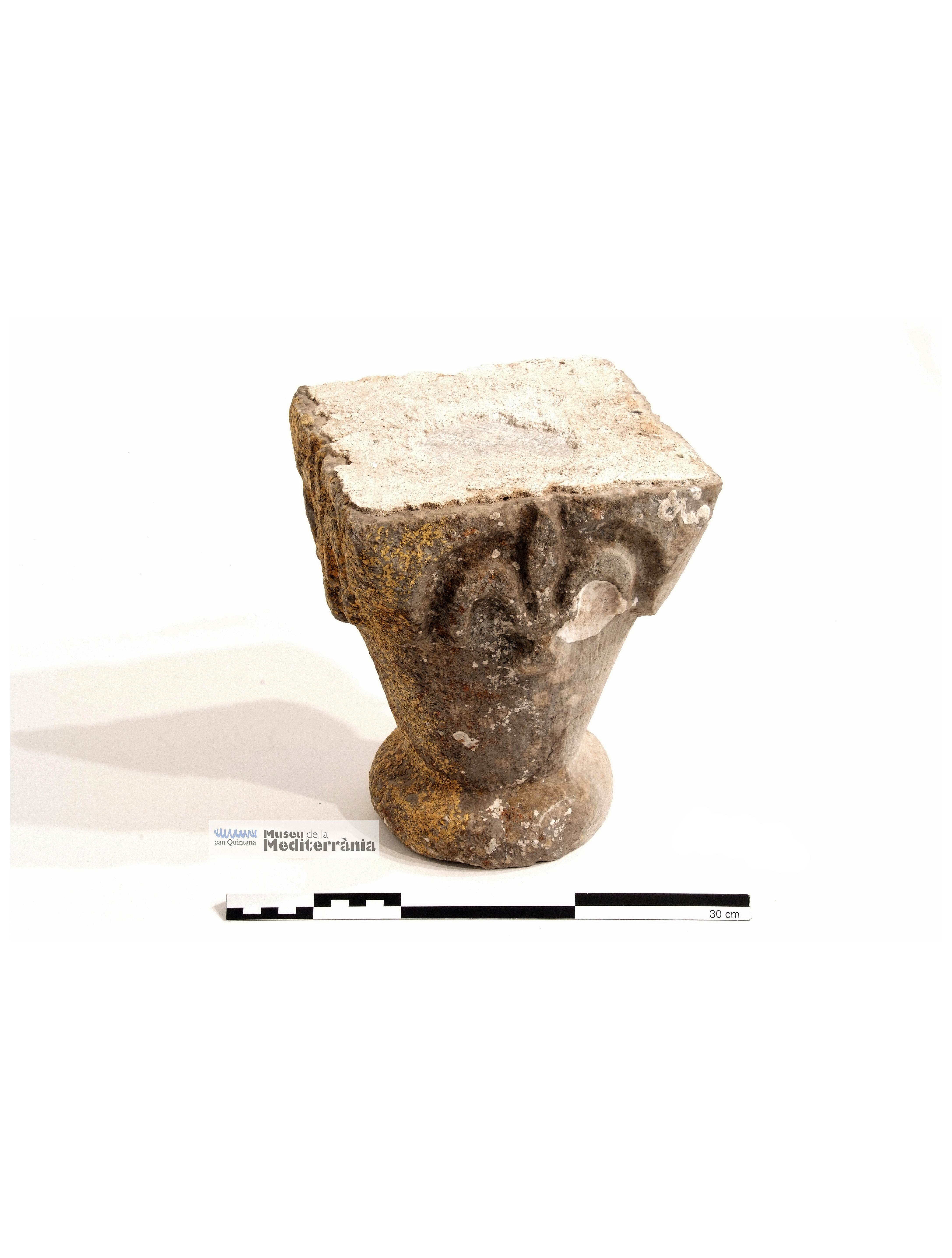 Capitell del castell del Montgrí | © Museu de la Mediterrània