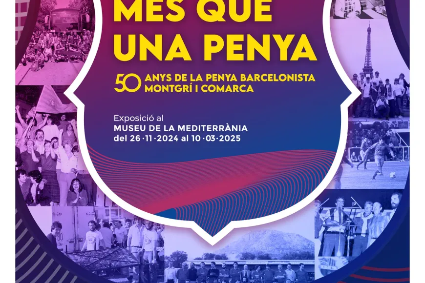 Cartell exposició Més que una Penya Cartell exposició Més que una Penya