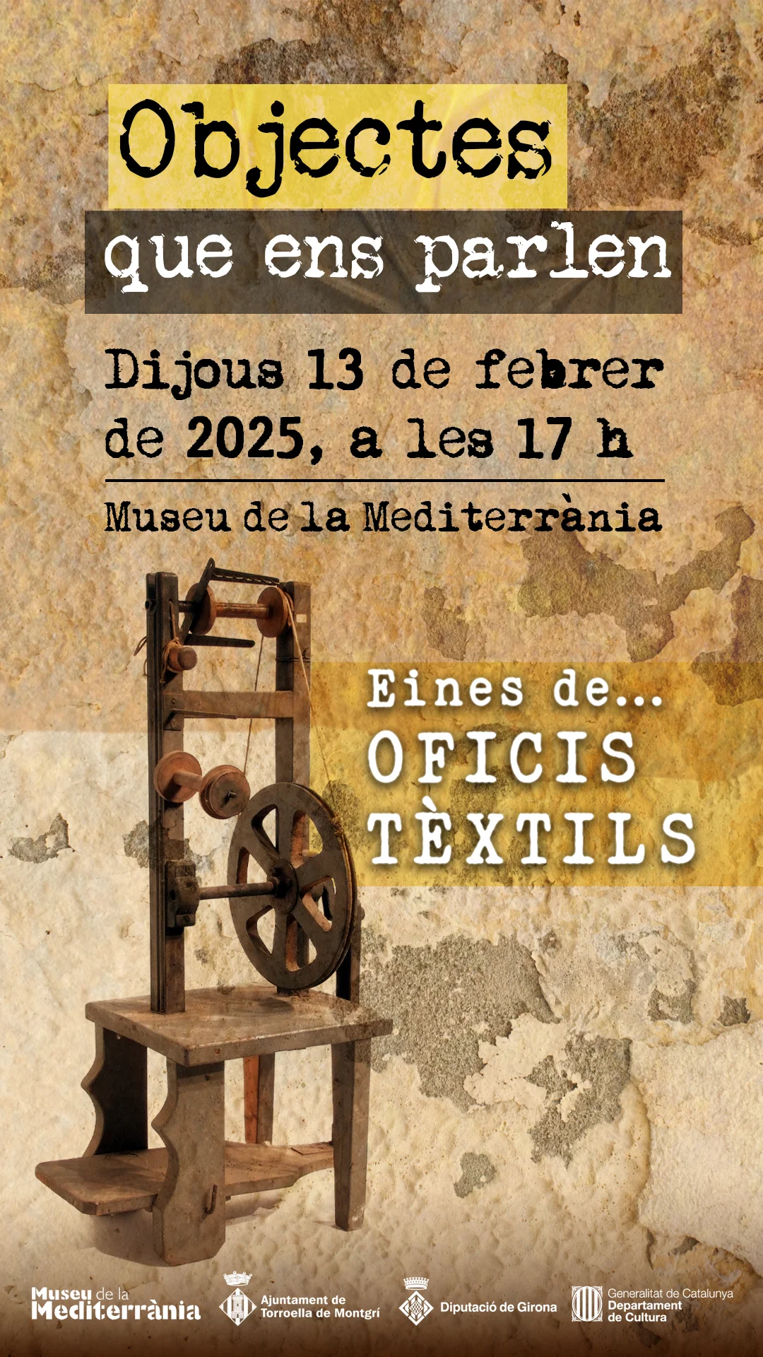 Objectes que ens parlen - Oficis tèxtils | © Museu de la Mediterrània