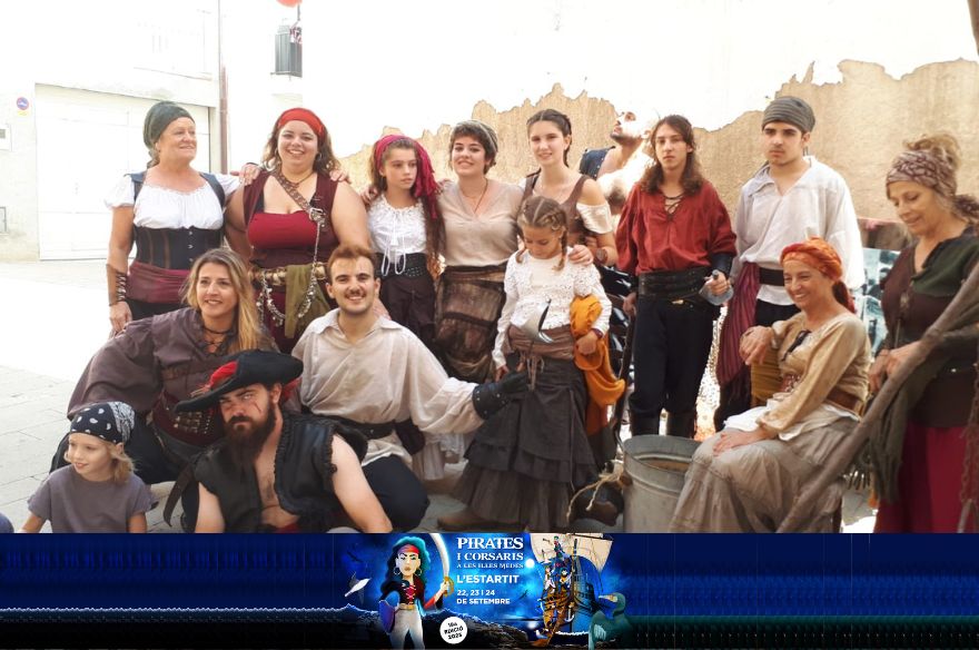 Visita teatralitzada de la Fira de Pirates i Corsaris