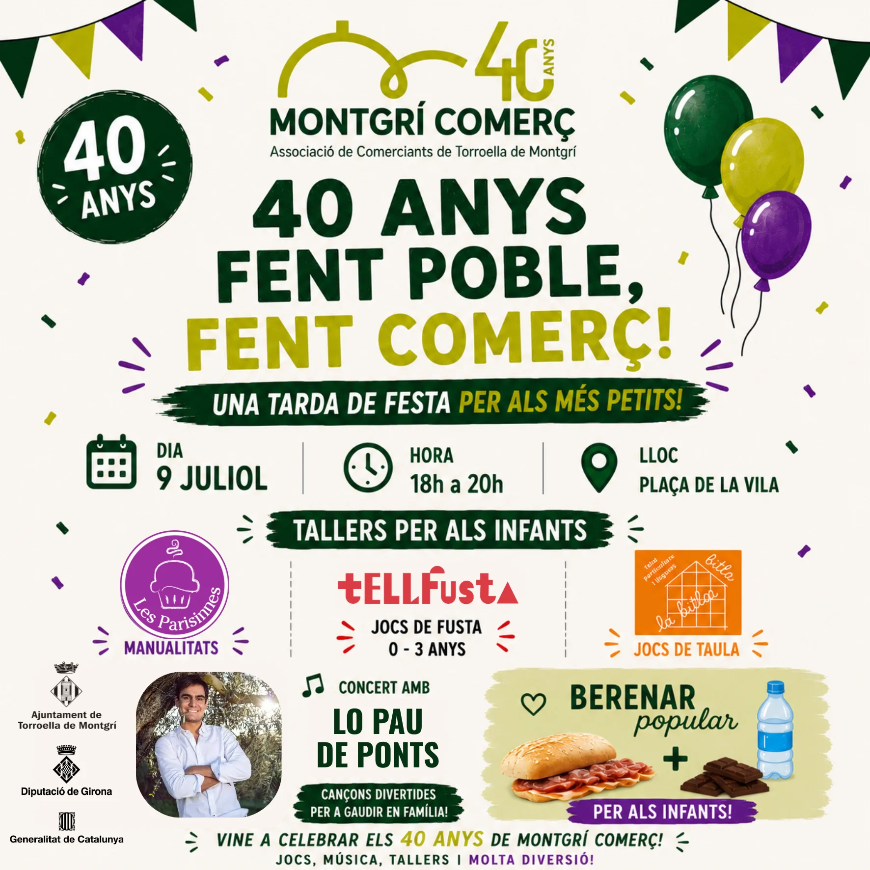 40 anys Montgrí Comerç