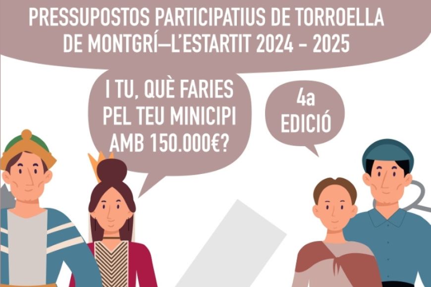 Pressupost Participatiu 2024/25 Pressupost Participatiu 2024/25