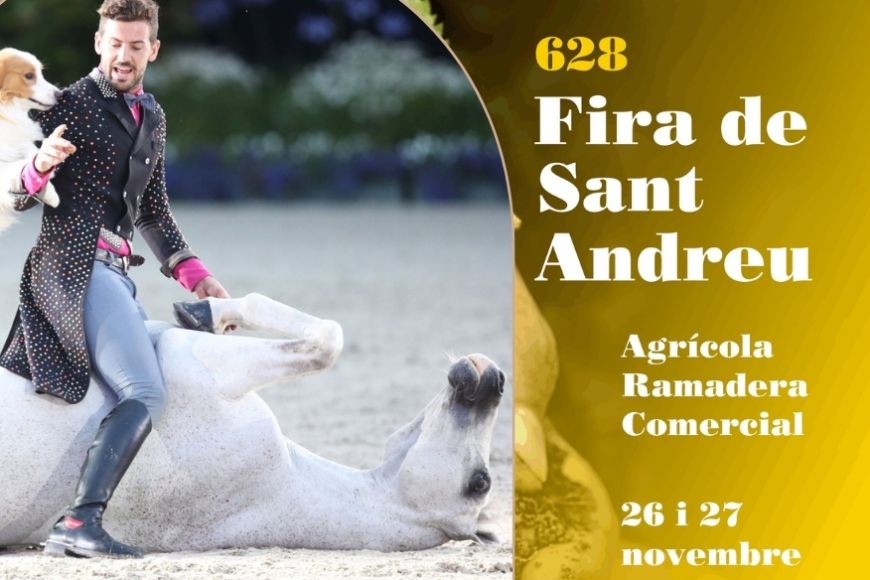 Espectcle eqüestre Santi Serra. Fira de Sant Andreu 2022 Espectcle eqüestre Santi Serra. Fira de Sant Andreu 2022
