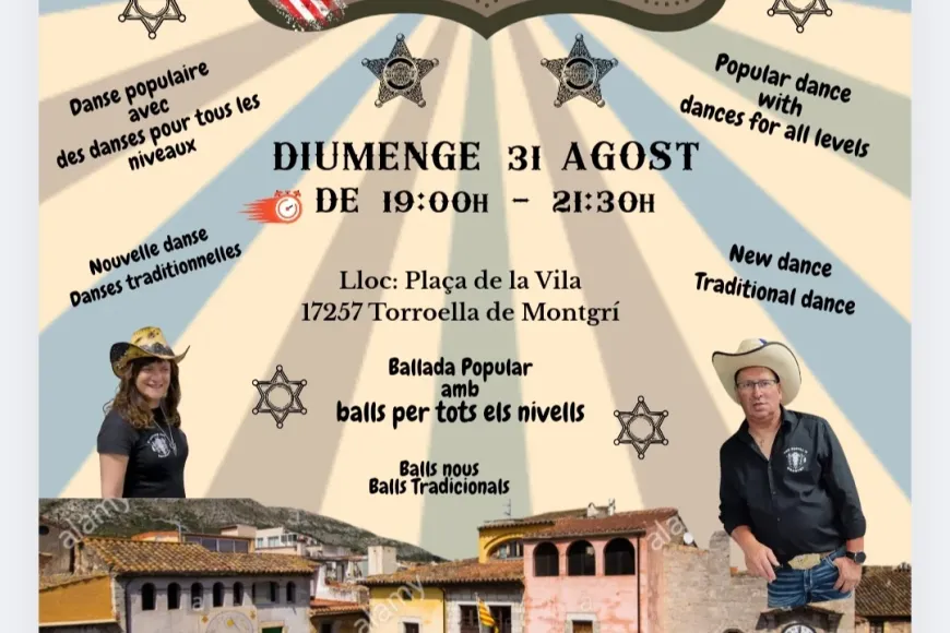 Vine a Ballar Country a la Fresca 31 agost Torroella de Montgrí Vine a Ballar Country a la Fresca 31 agost Torroella de Montgrí