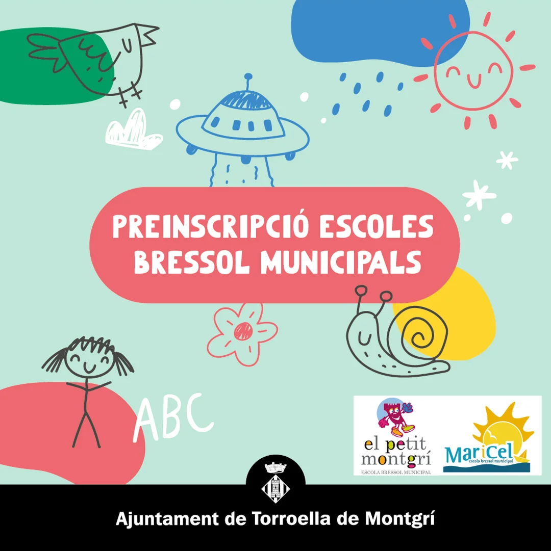 Preinscripció escoles bressol 2627