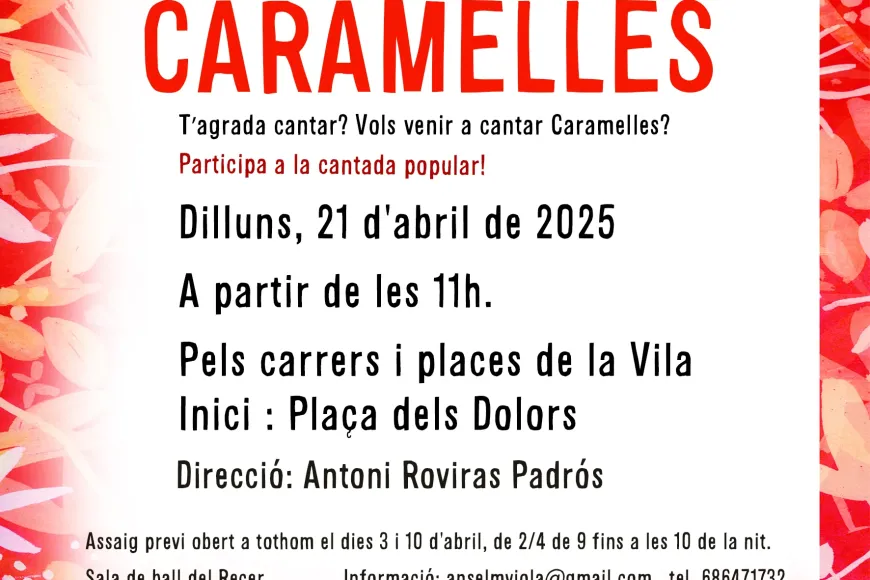 Cantada de Caramelles Torroella de Montgrí Cantada de Caramelles Torroella de Montgrí