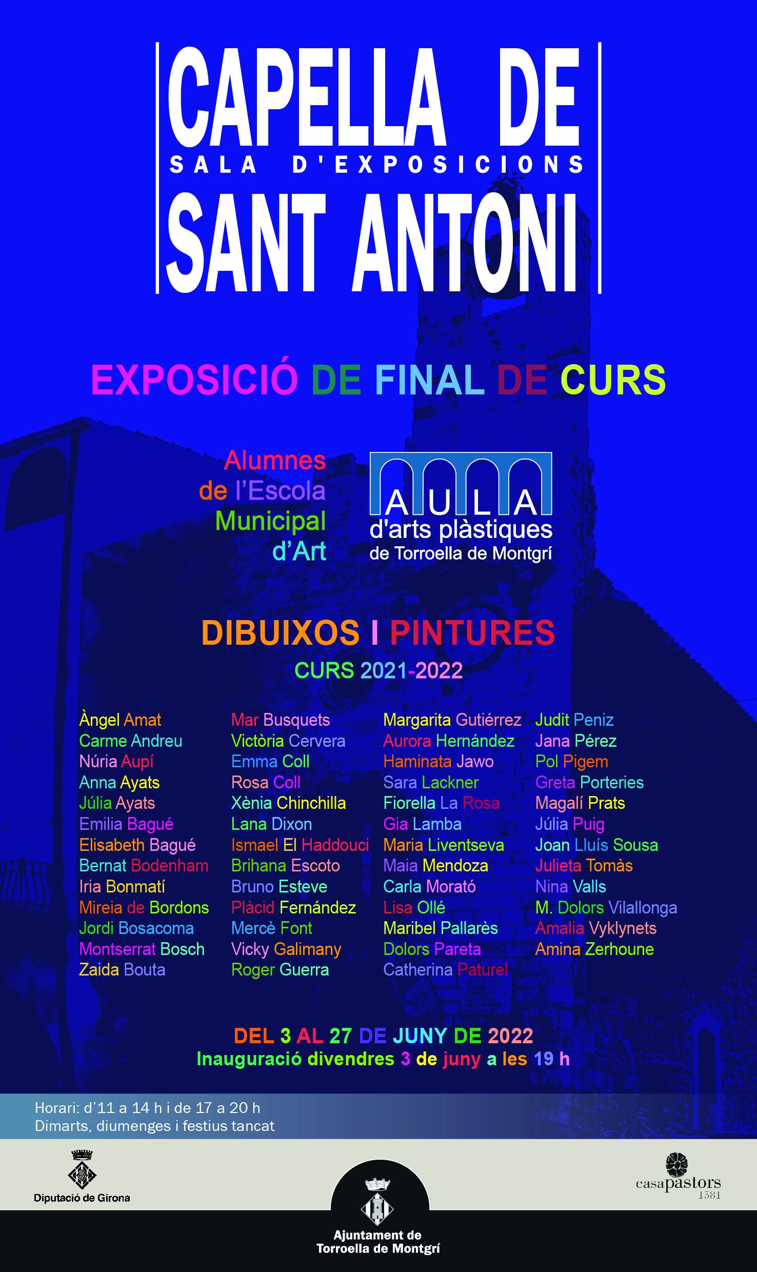 Expo Final de Curs Aula Arts Plàstiques