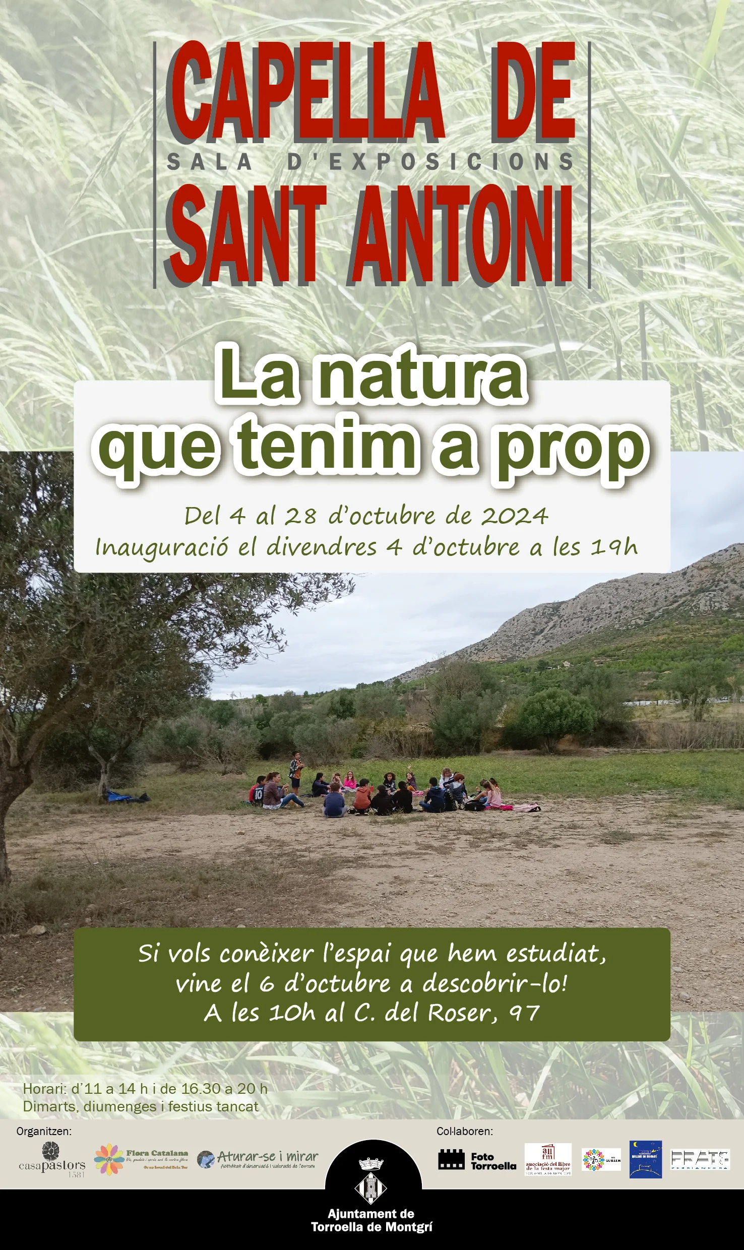 Exposició la natura que tenim a prop