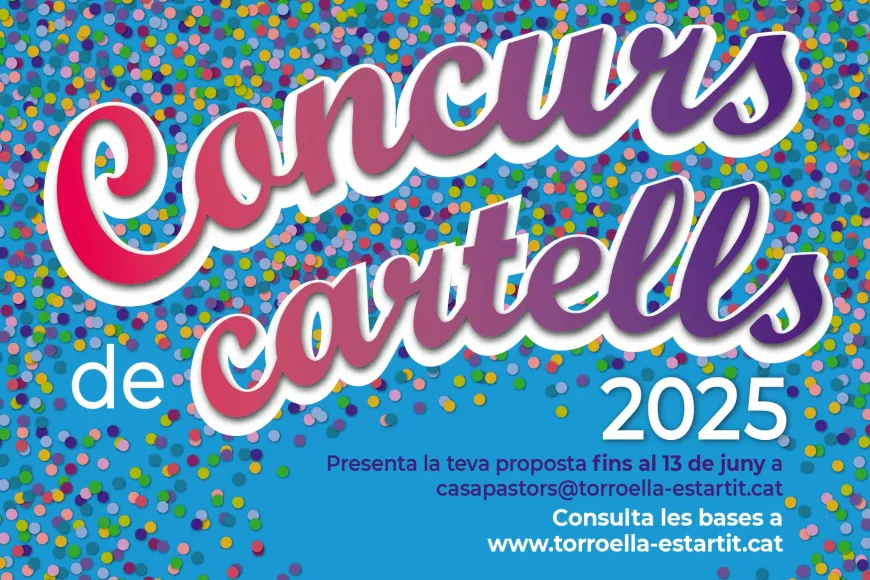 Concurs de cartells Festa Major 2025 Torroella de Montgrí Concurs de cartells Festa Major 2025 Torroella de Montgrí