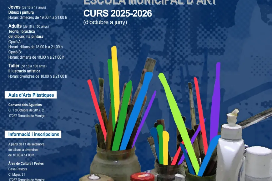 Aula Arts Plàstiques curs 2025-2026 Aula Arts Plàstiques curs 2025-2026