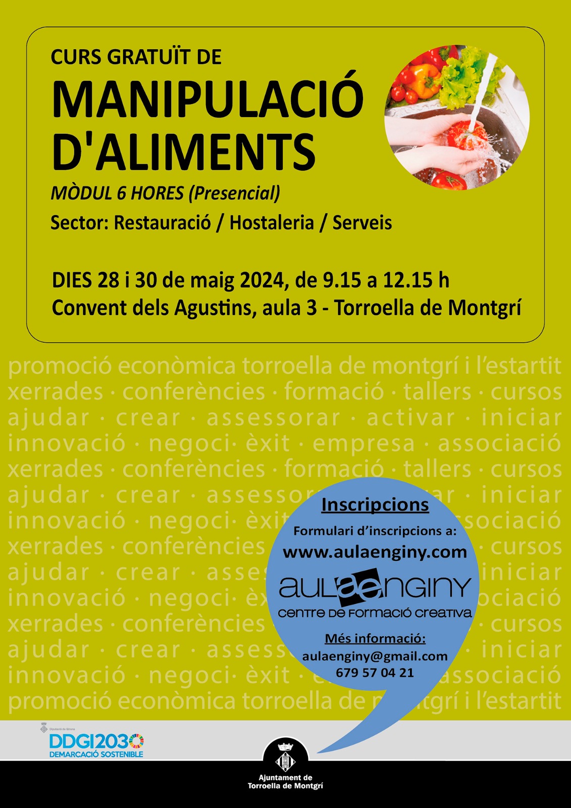 Curs manipulació aliments