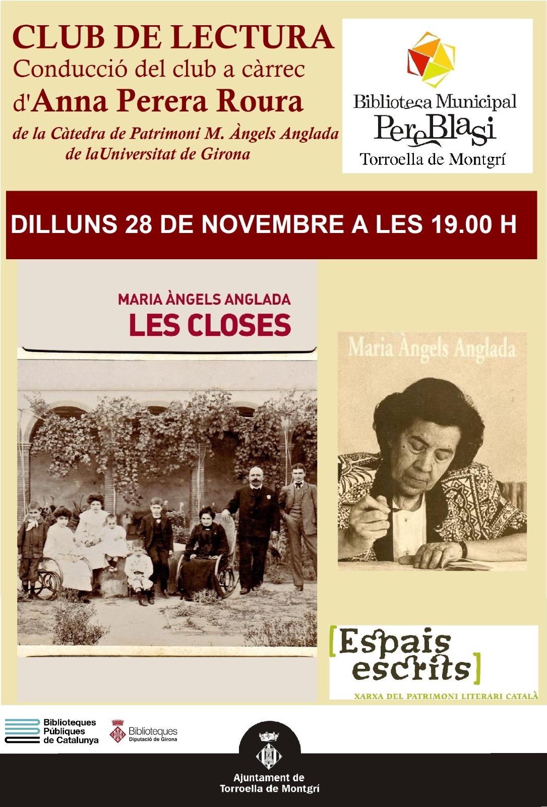 Club de lectura Les Closes