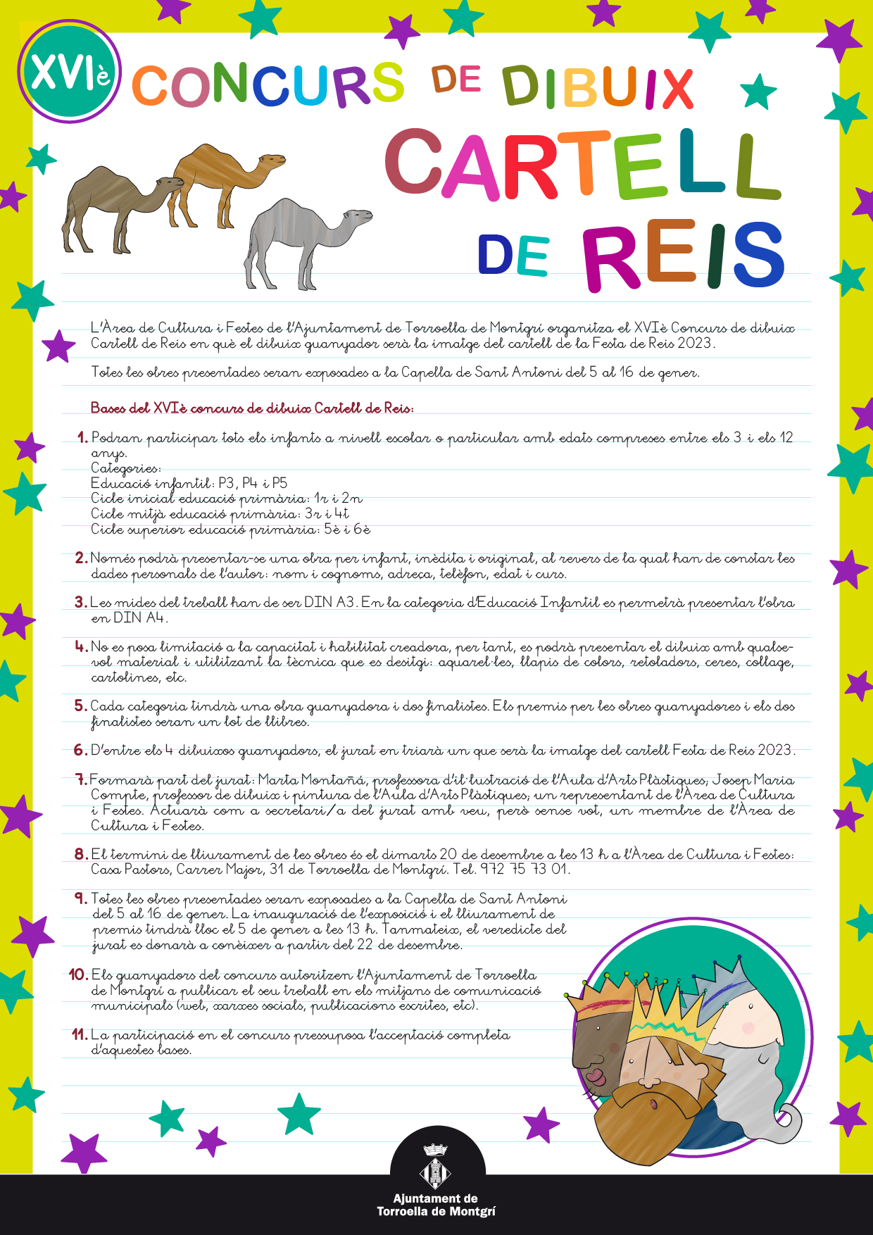 Concurs cartell de reis 2023