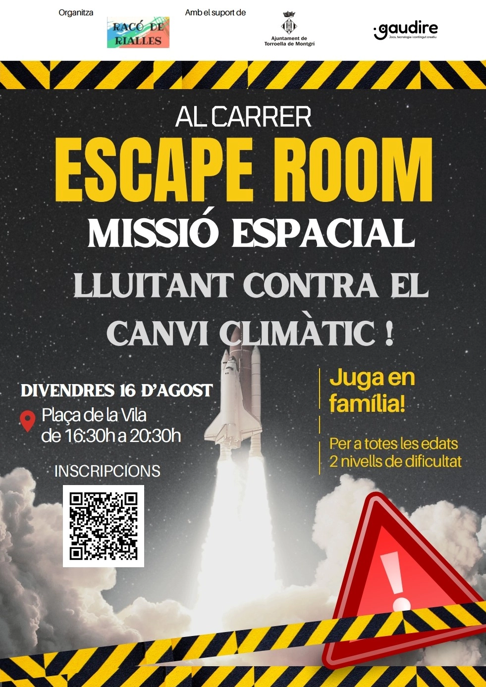 Escape Room nou horari