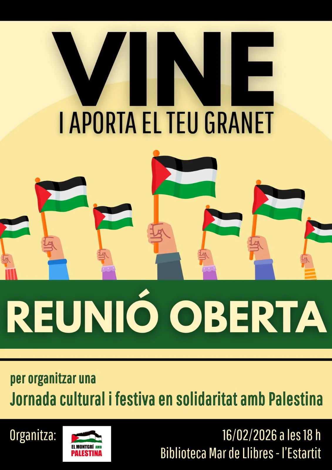 El Montgrí amb Palestina
