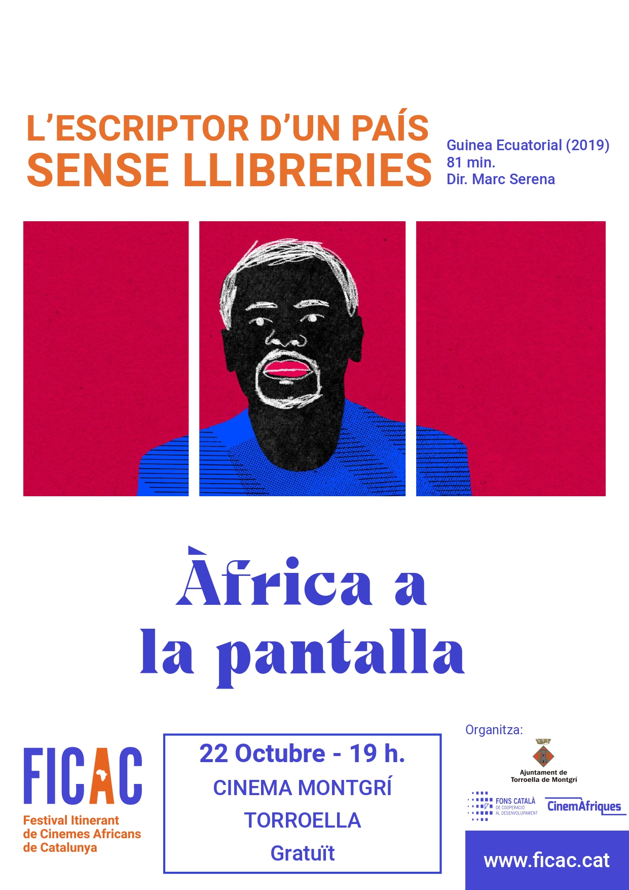 Cartell l'Escriptor del país sense llibres