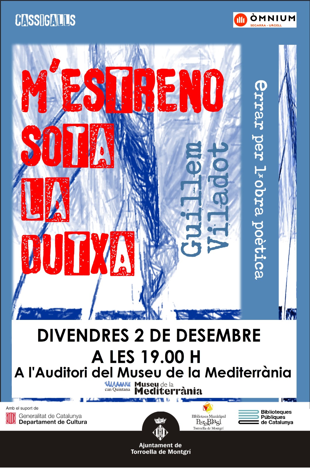 Cartell M'estreno sota la dutxa