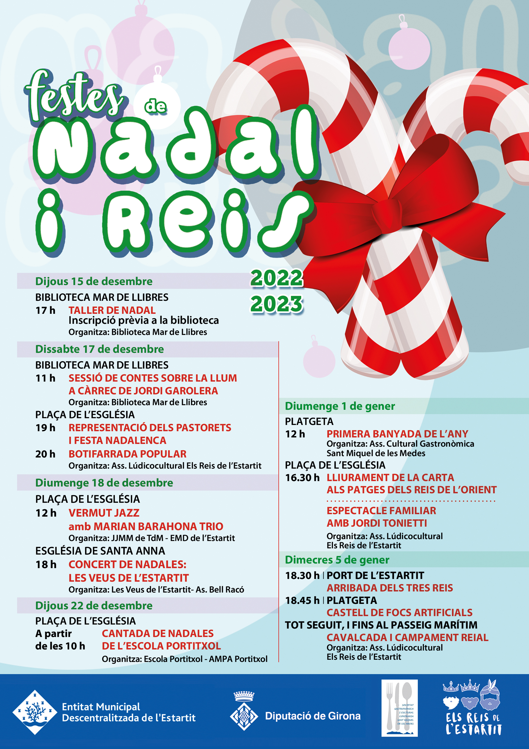 Nadal i Reis a l'Estartit 2022  - 2023