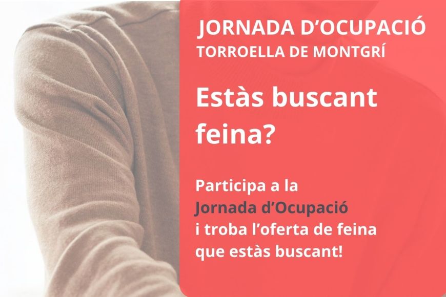 Cartell persones candidates a la jornada d'ocupació Cartell persones candidates a la jornada d'ocupació