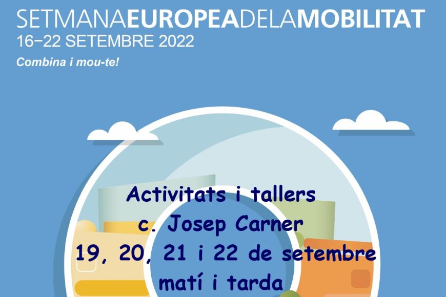 Cartell Setmana Europea de la Mobilitat 2022