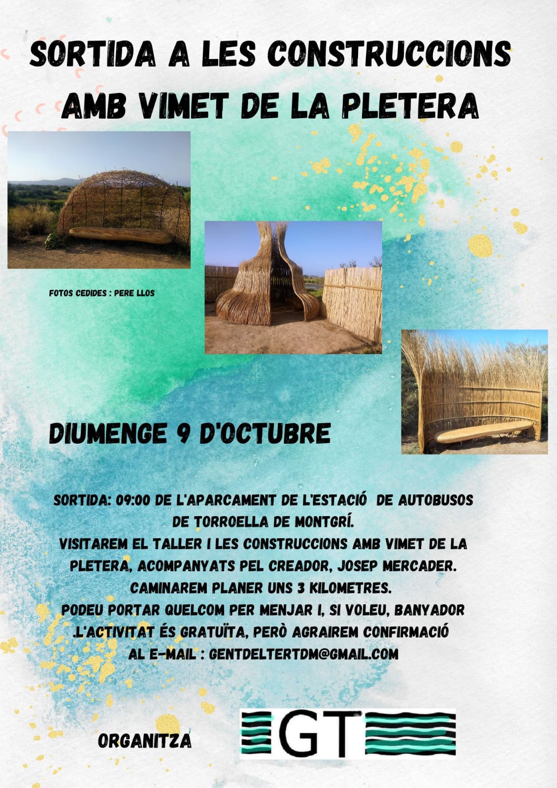 Sortida construccions vímet Pletera