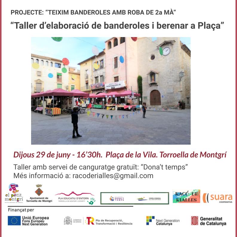 Taller de banderoles