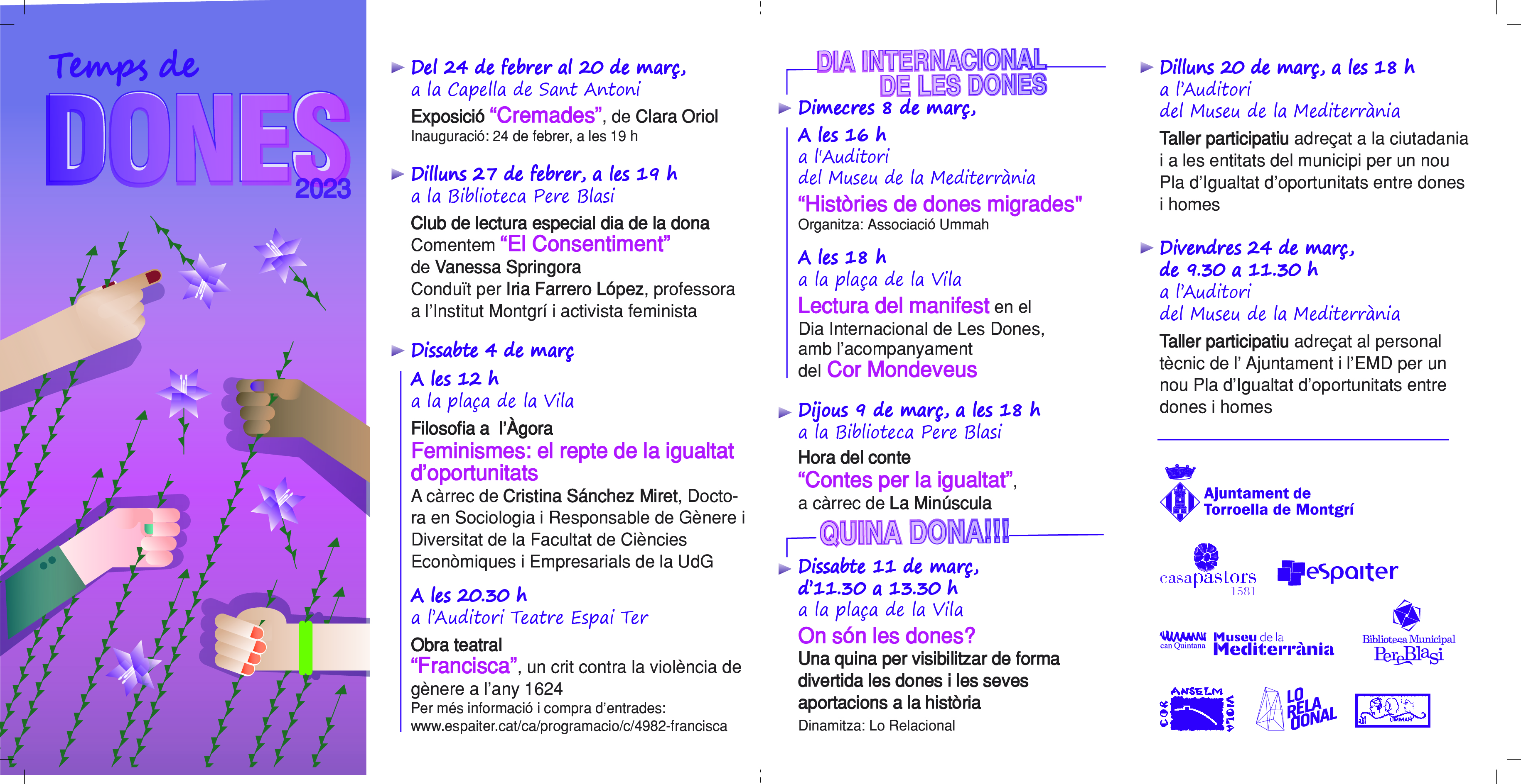 Cartell Temps de dones