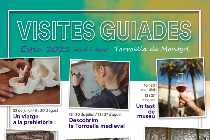 Visites guiades Museu de la Mediterrània, estiu 2025 Visites guiades Museu de la Mediterrània, estiu 2025