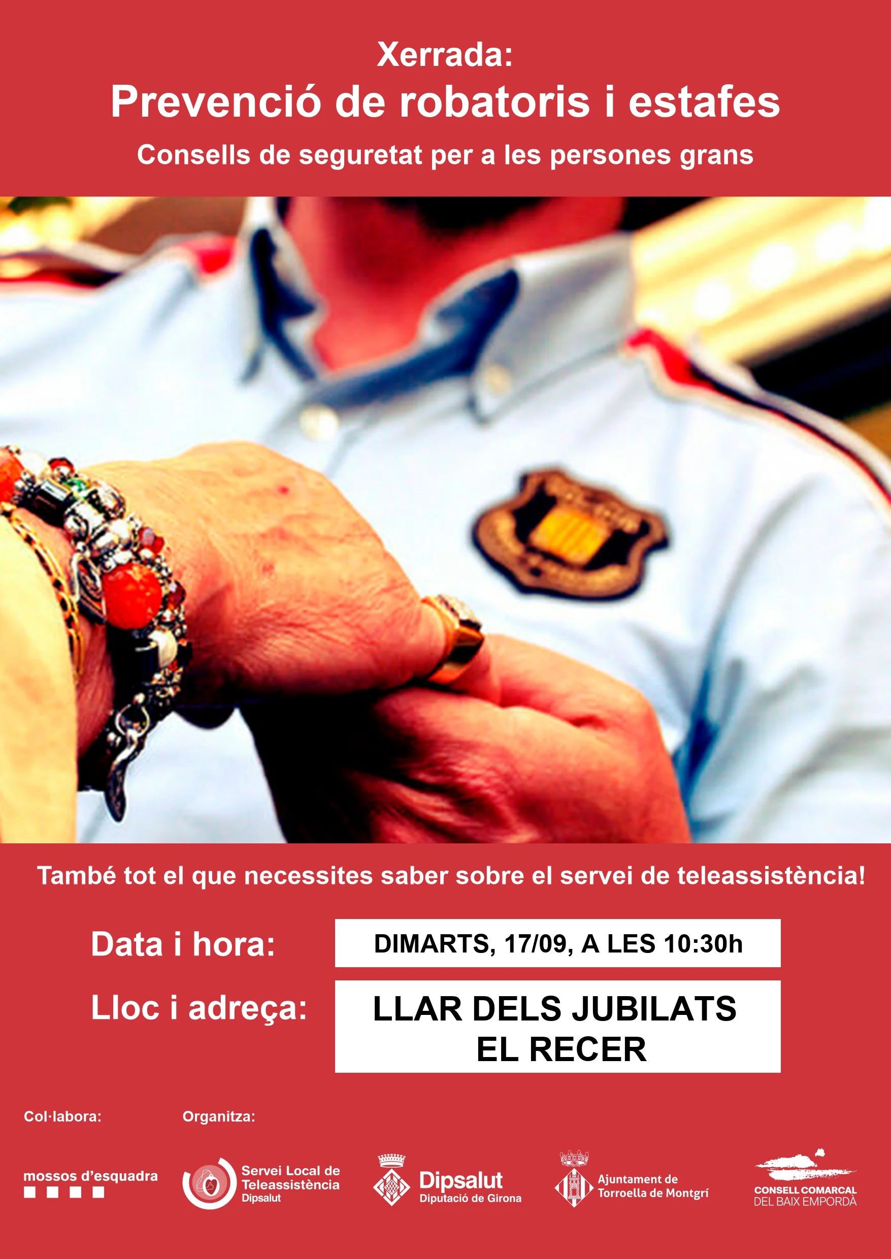 Xerrada prevenció de robatoris