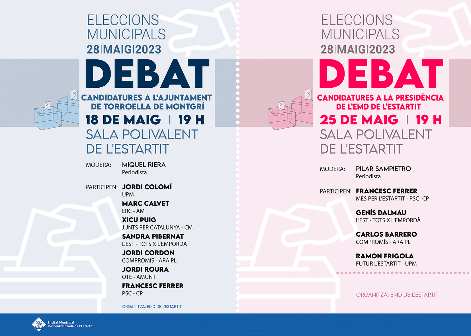 Debat electoral l'Estartit