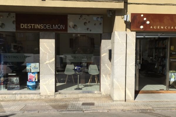 Viatges Destins del Món aparador Viatges Destins del Món aparador