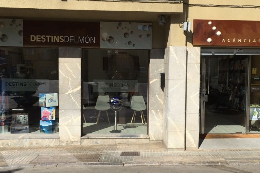 Viatges Destins del Món aparador Viatges Destins del Món aparador