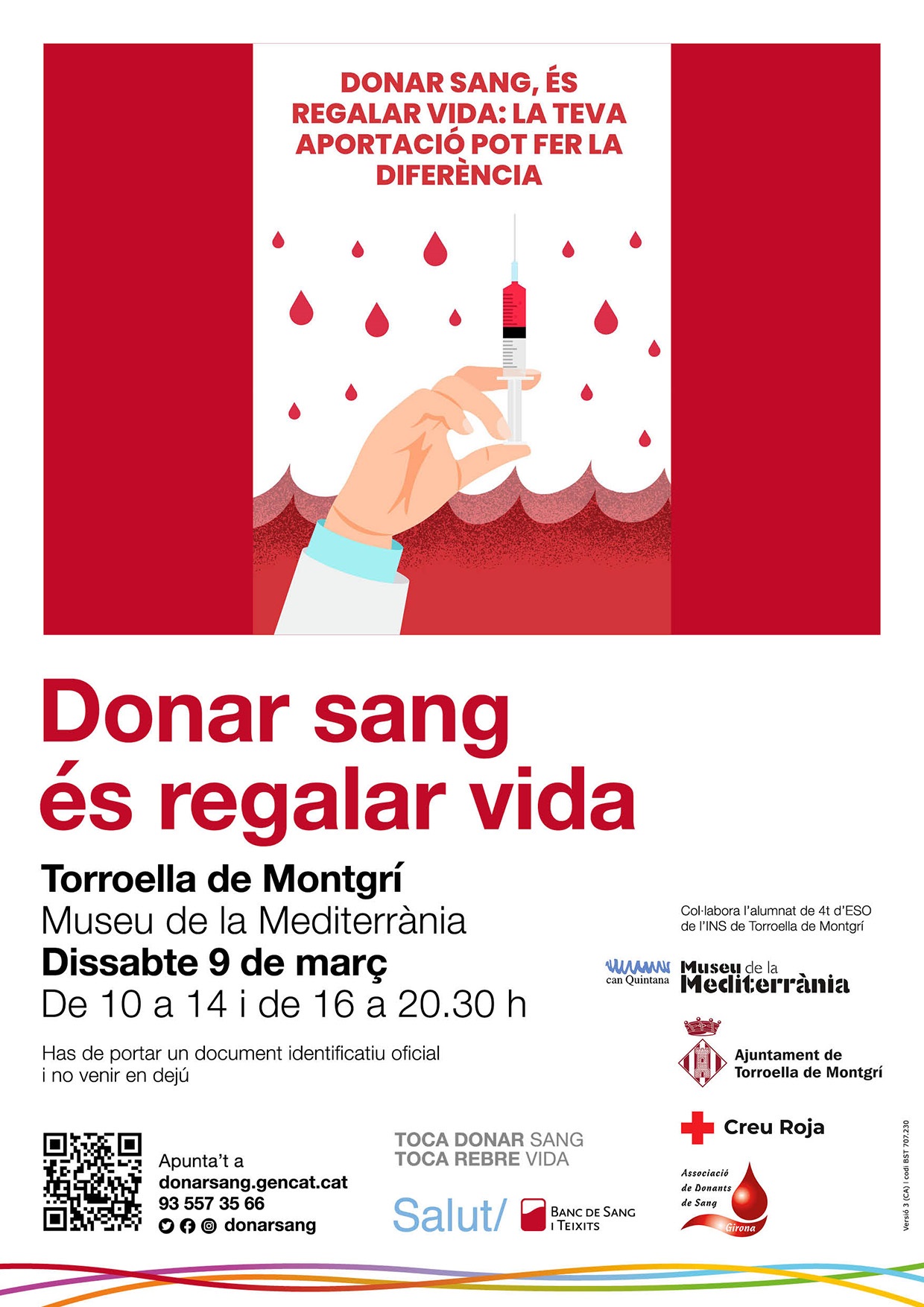 Cartell del  a donació de sang