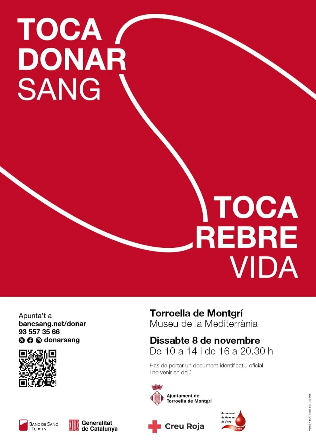 Donació sang 8 de novembre de 2025